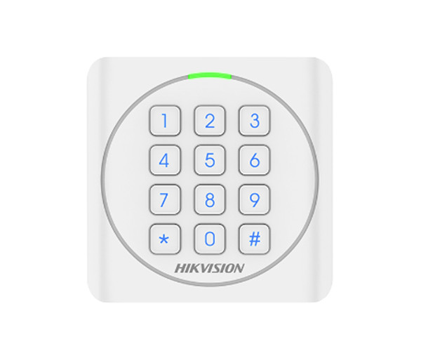 【?？低旾C密碼門禁讀卡器】海康威視HIKVISION數(shù)字鍵盤門禁IC讀卡器DS-K1801MK